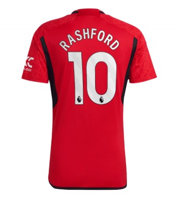 Manchester United Marcus Rashford #10 Primera Equipación 2023-24 Manga Corta